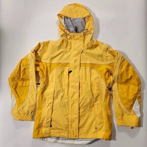 Columbia Omni-Shield Yellow Rain Jacket — Women’s Small | Shell Only